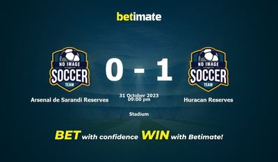 Dự đoán Arsenal de Sarandi Reserves vs Huracan Reserves, tỷ lệ và mẹo cá cược 31/10/2023