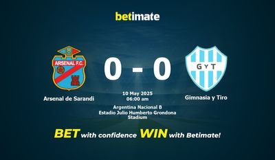 Soi kèo Arsenal de Sarandi vs Gimnasia y Tiro, tỷ lệ và tip cá cược 09/05/2025
