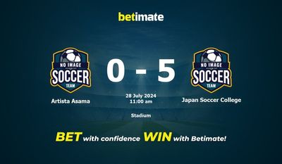 Dự đoán Artista Asama vs Japan Soccer College, Tỷ lệ & Mẹo cá cược 28/07/2024