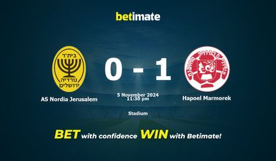 Dự đoán AS Nordia Jerusalem vs Hapoel Marmorek, Tỷ lệ cược & Mẹo cá cược 11/05/2024