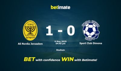 Dự đoán AS Nordia Jerusalem vs Sport Club Dimona, Tỷ lệ cược & Mẹo cá cược 05/09/2025