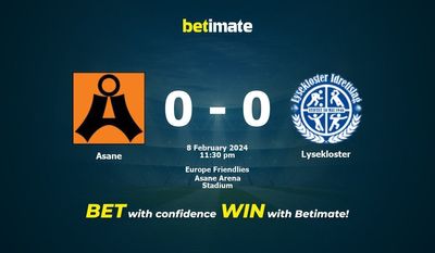 Soi kèo Asane vs Lysekloster, Tỷ lệ & Mẹo cá cược 02/02/2024