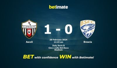 Soi kèo Ascoli vs Brescia, Tỷ lệ & Mẹo cá cược 27/02/2024