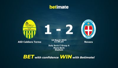 Dự đoán ASD Caldiero Terme vs Novara, Tỷ lệ cược & Mẹo cá cược 03/16/2025