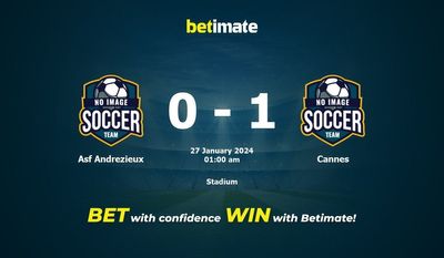 Dự đoán Asf Andrezieux vs Cannes, Tỷ lệ & Mẹo cá cược 26/01/2024