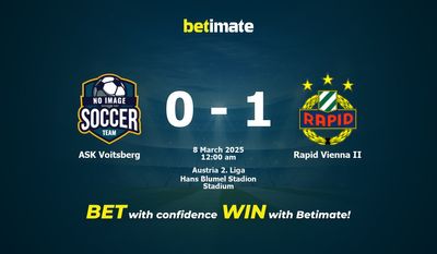 Dự đoán, tỷ lệ cược và mẹo cá cược ASK Voitsberg vs Rapid Vienna II 03/07/2025