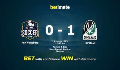 Dự đoán, Tỷ lệ cược và Mẹo cá cược ASK Voitsberg vs SV Ried 28/03/2025