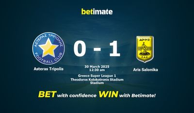 Dự đoán Asteras Tripolis vs Aris Salonika, Tỷ lệ cược & Mẹo cá cược 29/03/2025