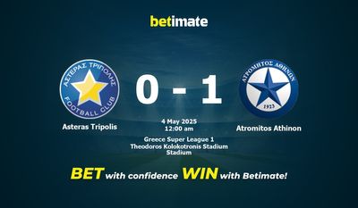 Soi kèo Asteras Tripolis vs Atromitos Athinon, Tỷ lệ & Mẹo cá cược 03/05/2025