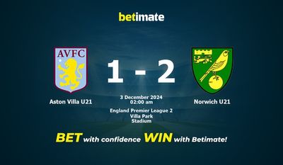 Dự đoán Aston Villa U21 vs Norwich U21, Tỷ lệ cược & Mẹo cá cược 12/02/2024
