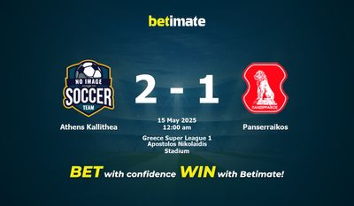 Dự đoán, Tỷ lệ cược và Mẹo cá cược Athens Kallithea vs Panserraikos 05/14/2025