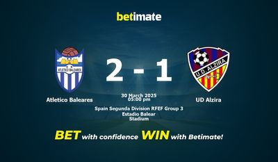 Nhận định, soi kèo Atletico Baleares vs UD Alzira 30/03/2025