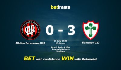 Soi kèo dự đoán Atletico Paranaense U20 vs Flamengo U20 20/07/2023