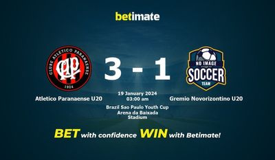 Nhận định soi kèo Atletico Paranaense U20 vs Gremio Novorizontino U20 18/01/2024