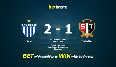 Dự đoán Avai vs Joinville, Tỷ lệ & Mẹo cá cược 12/10/2023