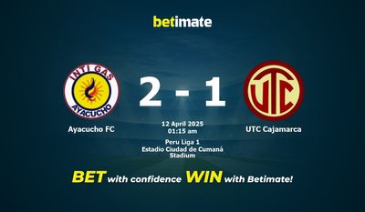 Dự đoán Ayacucho FC vs UTC Cajamarca, tỷ lệ và tip cá cược 11/04/2025