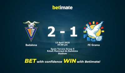Dự đoán Badalona vs FE Grama, Tỷ lệ cược & Mẹo cá cược 04/13/2025