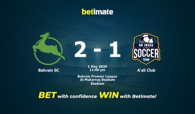 Dự đoán Bahrain SC vs A'ali Club, Tỷ lệ cược & Mẹo cá cược 05/01/2025
