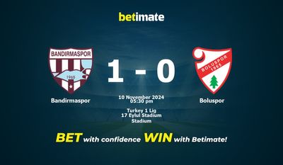 Dự đoán Bandirmaspor vs Boluspor, Tỷ lệ & Mẹo cá cược 10/11/2024