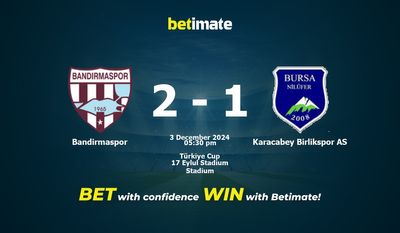 Dự đoán Bandirmaspor vs Karacabey Birlikspor AS, Tỷ lệ & Mẹo cá cược 03/12/2024