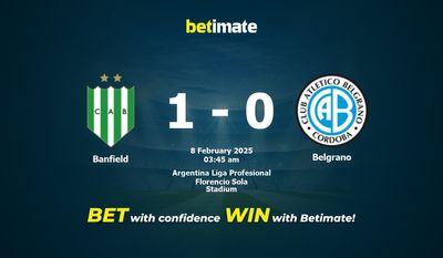 Dự đoán, Tỷ lệ cược & Mẹo cá cược Banfield vs Belgrano 02/07/2025