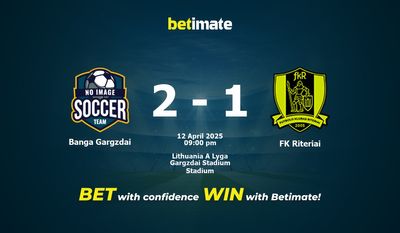 Banga Gargzdai vs FK Riteriai Prediction, Odds & Betting Tips 04/12/2025
