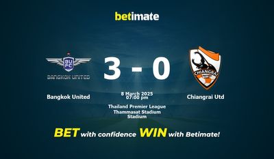 Dự đoán, Tỷ lệ cược và Mẹo cá cược Bangkok United vs Chiangrai Utd 03/08/2025