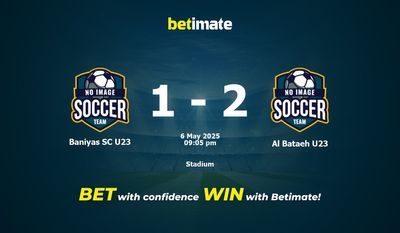 Dự đoán, Tỷ lệ cược và Mẹo cá cược Baniyas SC U23 vs Al Bataeh U23 05/06/2025