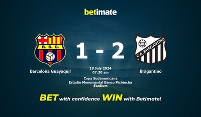 Soi kèo Barcelona Guayaquil vs Bragantino, tỷ lệ và tip cá cược 18/07/2024