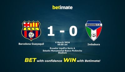 Soi kèo Barcelona Guayaquil vs Imbabura, tỷ lệ và tip cá cược 03/03/2024