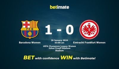 Soi kèo bóng đá nữ Barcelona vs Eintracht Frankfurt nữ, tỷ lệ và tip cá cược 25/01/2024