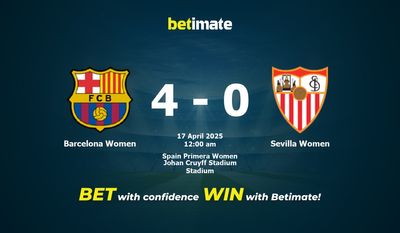 Dự đoán, Tỷ lệ cược & Mẹo cá cược Barcelona Women vs Sevilla Women 16/04/2025