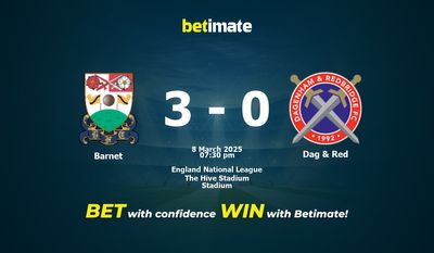 Dự đoán Barnet vs Dag & Red, Tỷ lệ & Mẹo cá cược 08/03/2025