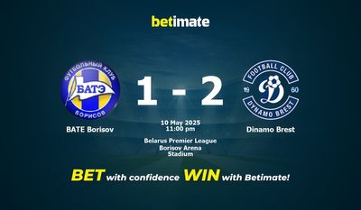 Dự đoán BATE Borisov vs Dinamo Brest, Tỷ lệ cược & Mẹo cá cược 05/10/2025
