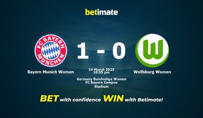 Dự đoán, Tỷ lệ cược & Mẹo cá cược Bayern Munich Women vs Wolfsburg Women 03/14/2025