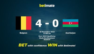 Soi kèo Bỉ vs Azerbaijan, Tỷ lệ & Mẹo cá cược 19/11/2023