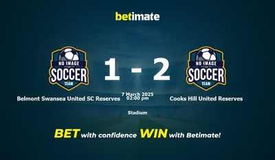Dự đoán, tỷ lệ cược và mẹo cá cược trận đấu Belmont Swansea United SC Reserves vs Cooks Hill United Reserves 03/07/2025