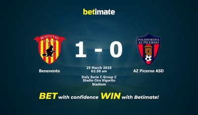 Dự đoán Benevento vs AZ Picerno ASD, Tỷ lệ cược & Mẹo cá cược 24/03/2025