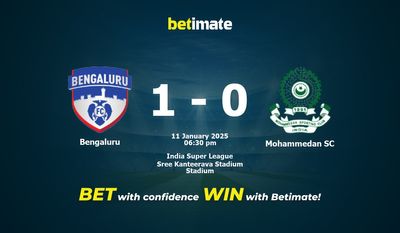 Dự đoán, tỷ lệ cược và mẹo cá cược Bengaluru vs Mohammedan SC 01/11/2025