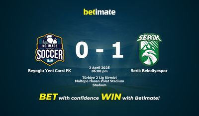 Soi kèo Beyoglu Yeni Carsi FK vs Serik Belediyespor, Tỷ lệ & Mẹo cá cược 02/04/2025