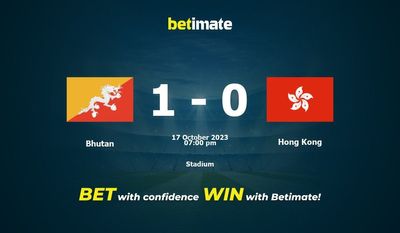 Dự đoán Bhutan vs Hồng Kông, tỷ lệ và mẹo cá cược 17/10/2023