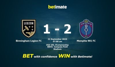 Nhận định dự đoán kết quả Birmingham Legion FC vs Memphis 901 FC, tỷ lệ và tip cá cược 21/09/2023