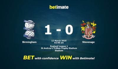 Dự đoán Birmingham vs Stevenage, Tỷ lệ cược & Mẹo cá cược 03/11/2025
