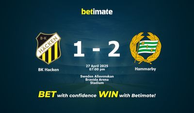 Soi kèo BK Hacken vs Hammarby, tỷ lệ và tip cá cược 27/04/2025