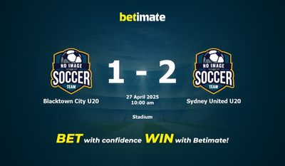 Dự đoán Blacktown City U20 vs Sydney United U20, Tỷ lệ cược & Mẹo cá cược 27/04/2025