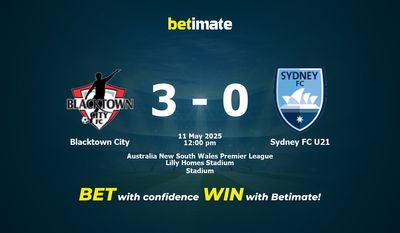Dự đoán Blacktown City vs Sydney FC U21, Tỷ lệ cược & Mẹo cá cược 05/11/2025