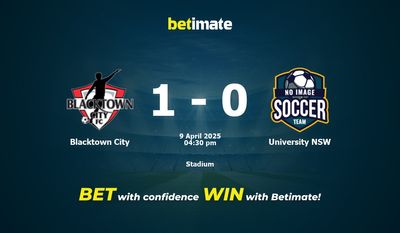 Dự đoán Blacktown City vs University NSW, Tỷ lệ cược & Mẹo cá cược 04/09/2025