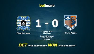 Dự đoán, Tỷ lệ cược & Mẹo cá cược Blaublitz Akita vs Omiya Ardija 04/13/2025