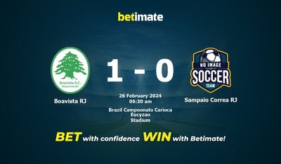 Soi kèo Boavista RJ vs Sampaio Correa RJ, tỷ lệ cá cược 25/02/2024