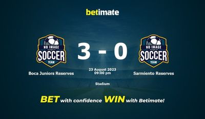 Dự đoán Boca Juniors Reserves vs Sarmiento Reserves, tỷ lệ và mẹo cá cược 23/08/2023